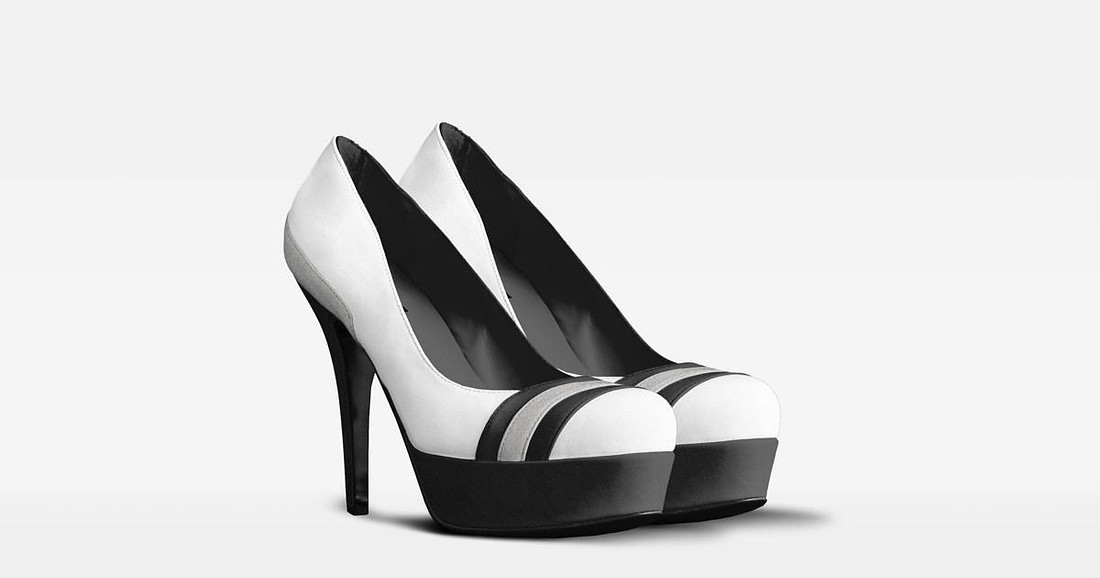 R8RZ - Kinka T Kix original Italian leather shoe line.