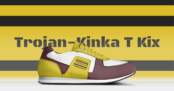 Trojan - Kinka T Kix original Italian leather shoe line.