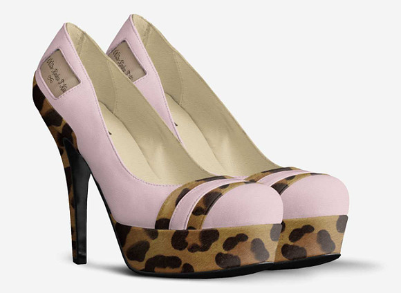 Striped Platform Pump