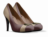 Stiletto Buckle High Heels